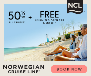Norwegian Cruise Line 50% Off + Free Extras - Special cruise offer